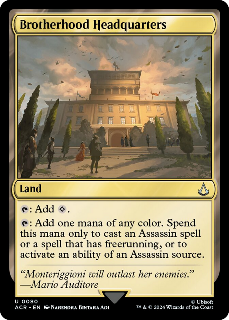 Brotherhood Headquarters [Assassin's Creed] | Webway Games
