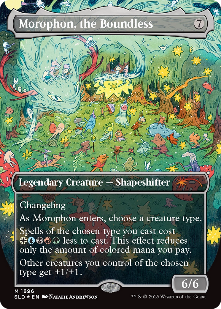 Morophon, the Boundless (Double Rainbow Foil) [Secret Lair Drop Series] | Webway Games