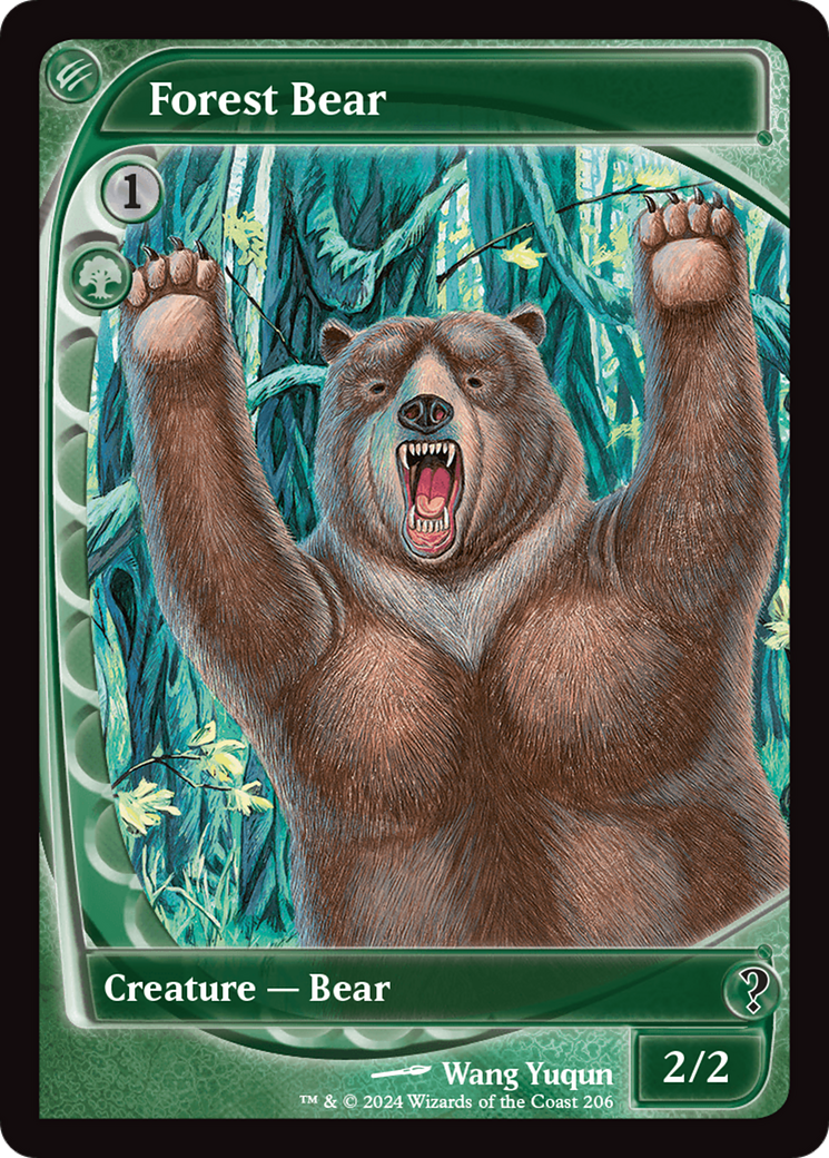 Forest Bear (Future Sight) [Mystery Booster 2] | Webway Games