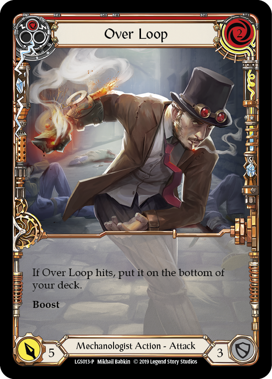 Over Loop (Red) [LGS013-P] (Promo)  1st Edition Normal | Webway Games