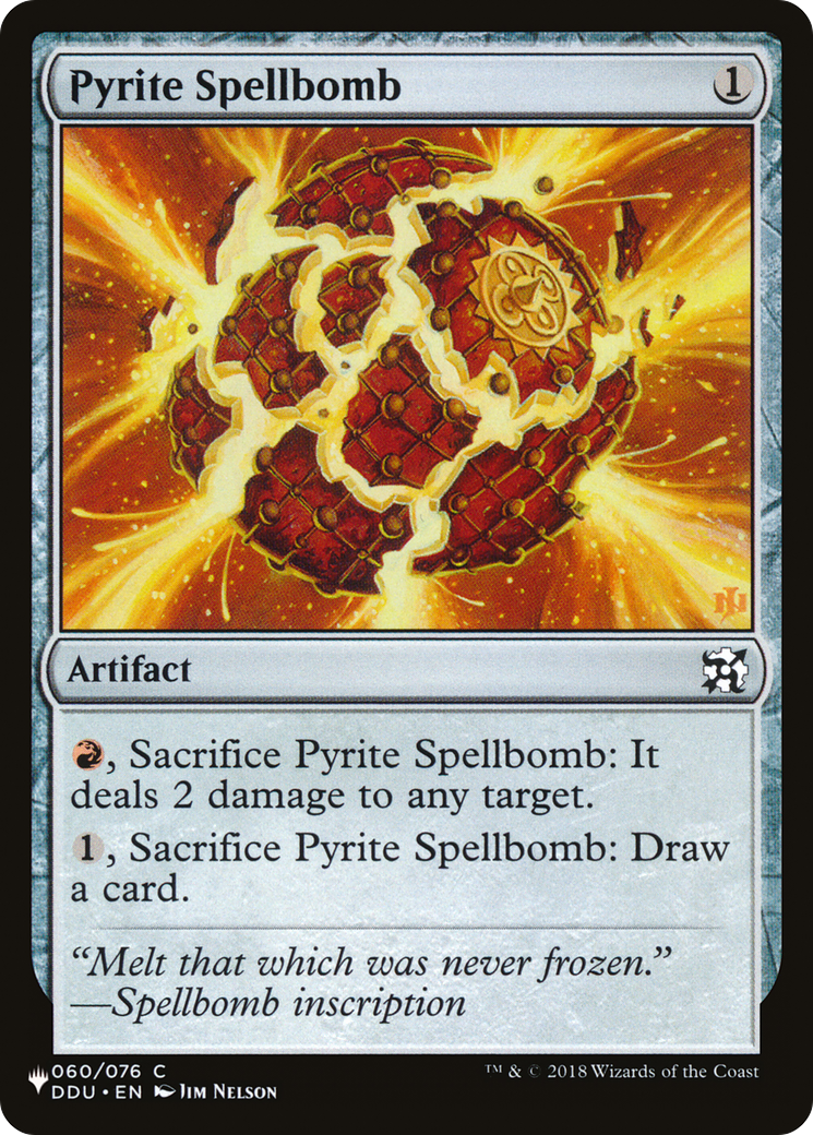 Pyrite Spellbomb [The List] | Webway Games