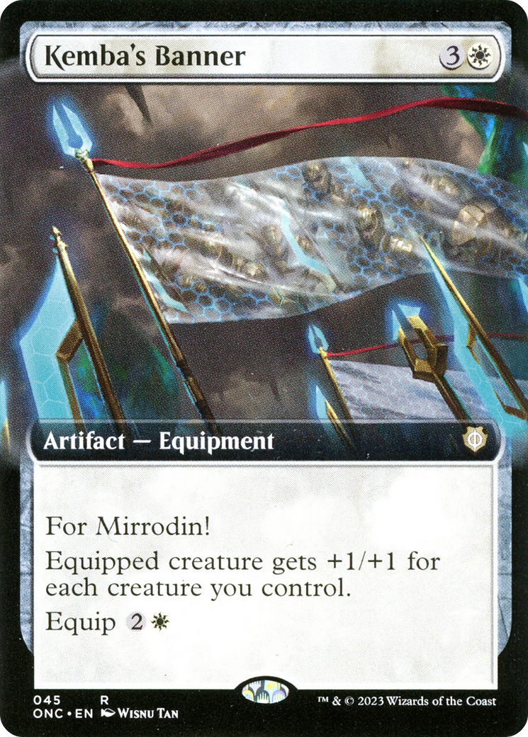Kemba's Banner (Extended Art) [Phyrexia: All Will Be One Commander] | Webway Games