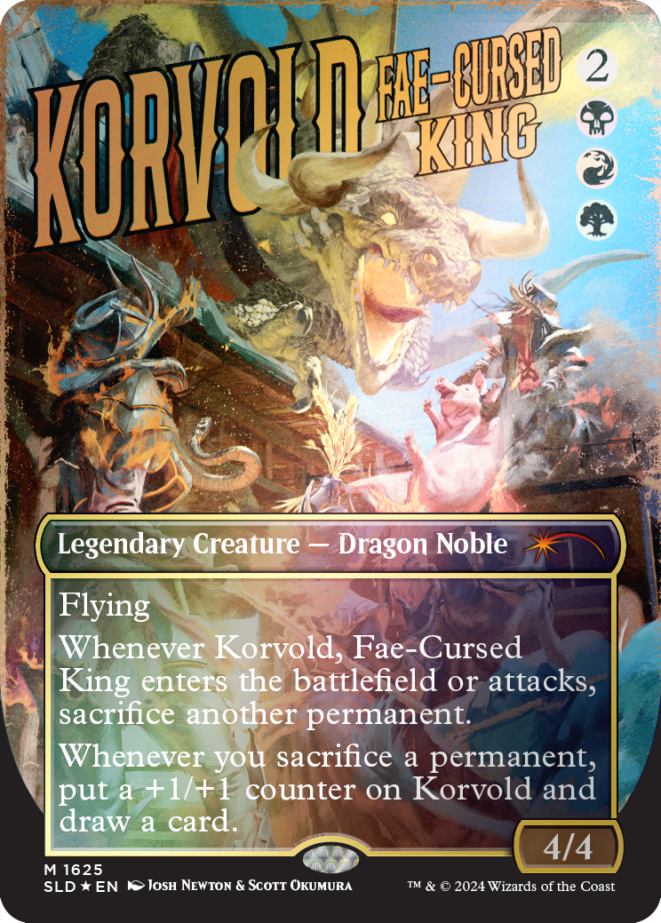 Korvold, Fae-Cursed King (Rainbow Foil) [Secret Lair Drop Series] | Webway Games