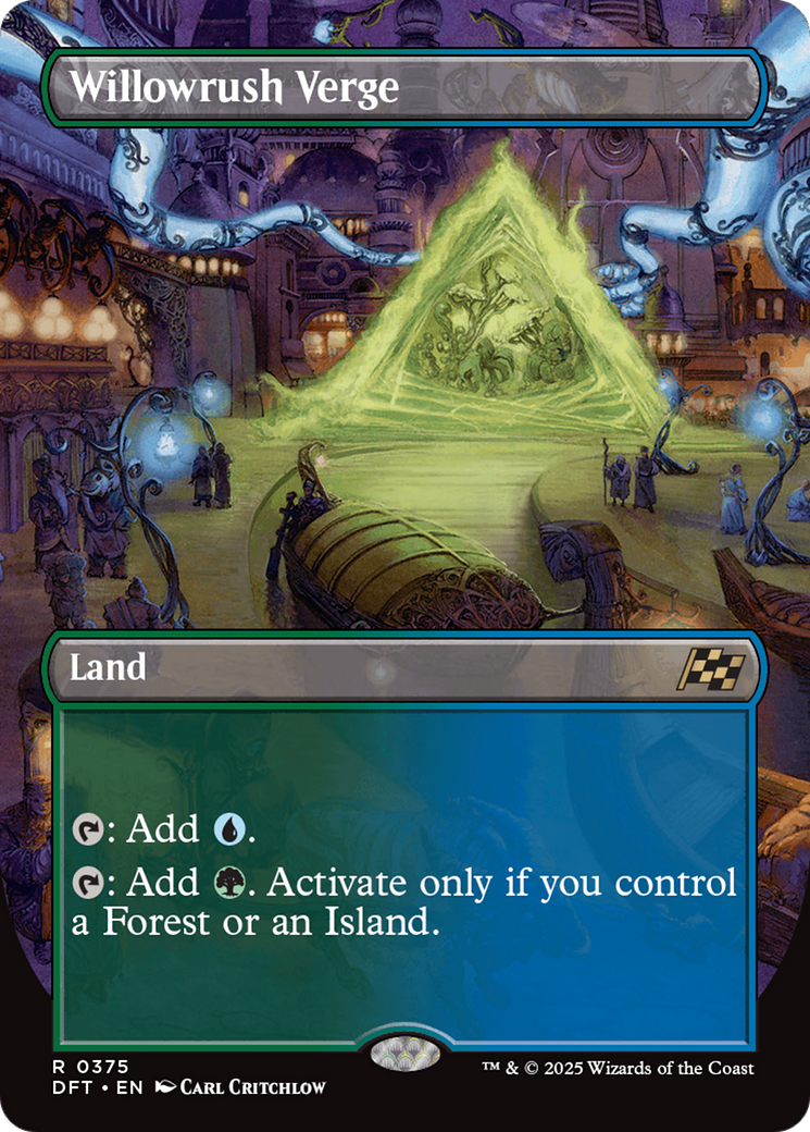 Willowrush Verge (Borderless) [Aetherdrift] | Webway Games