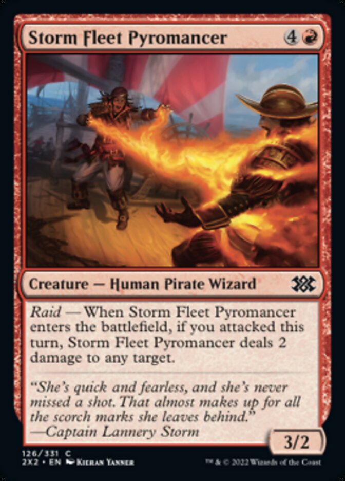 Storm Fleet Pyromancer [Double Masters 2022] | Webway Games