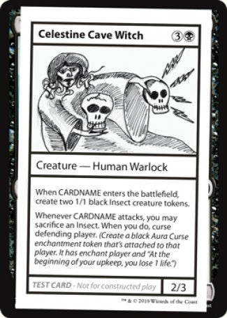 Celestine Cave Witch (2021 Edition) [Mystery Booster Playtest Cards] | Webway Games