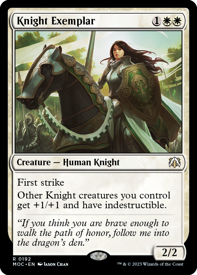 Knight Exemplar [March of the Machine Commander] | Webway Games
