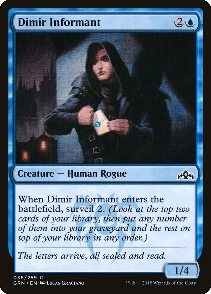 Dimir Informant [Guilds of Ravnica] | Webway Games