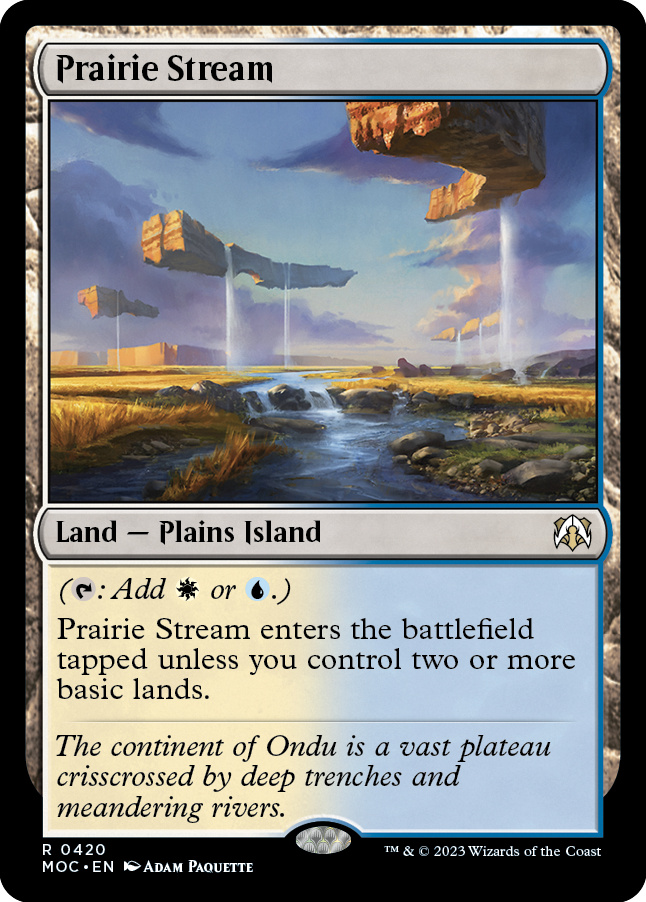 Prairie Stream [March of the Machine Commander] | Webway Games