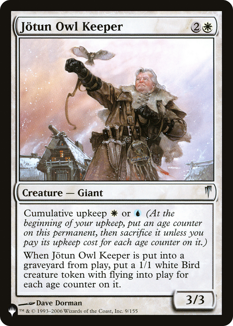 Jotun Owl Keeper [The List] | Webway Games