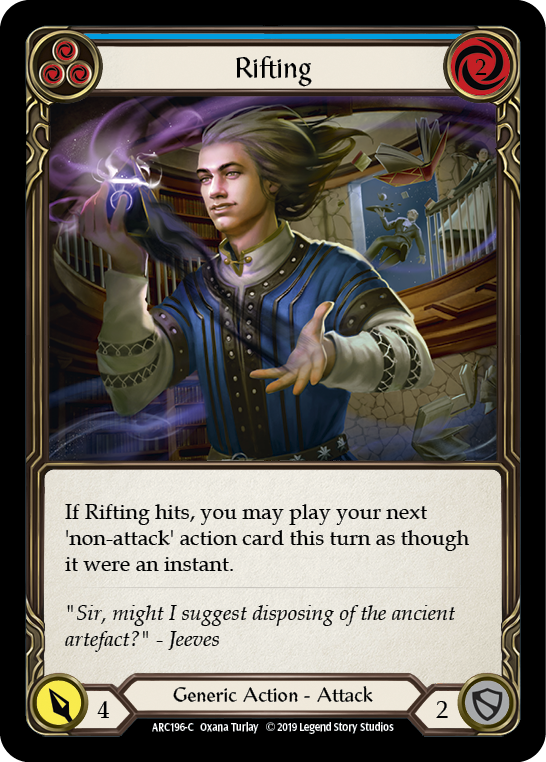 Rifting (Blue) [ARC196-C] (Arcane Rising)  1st Edition Normal | Webway Games