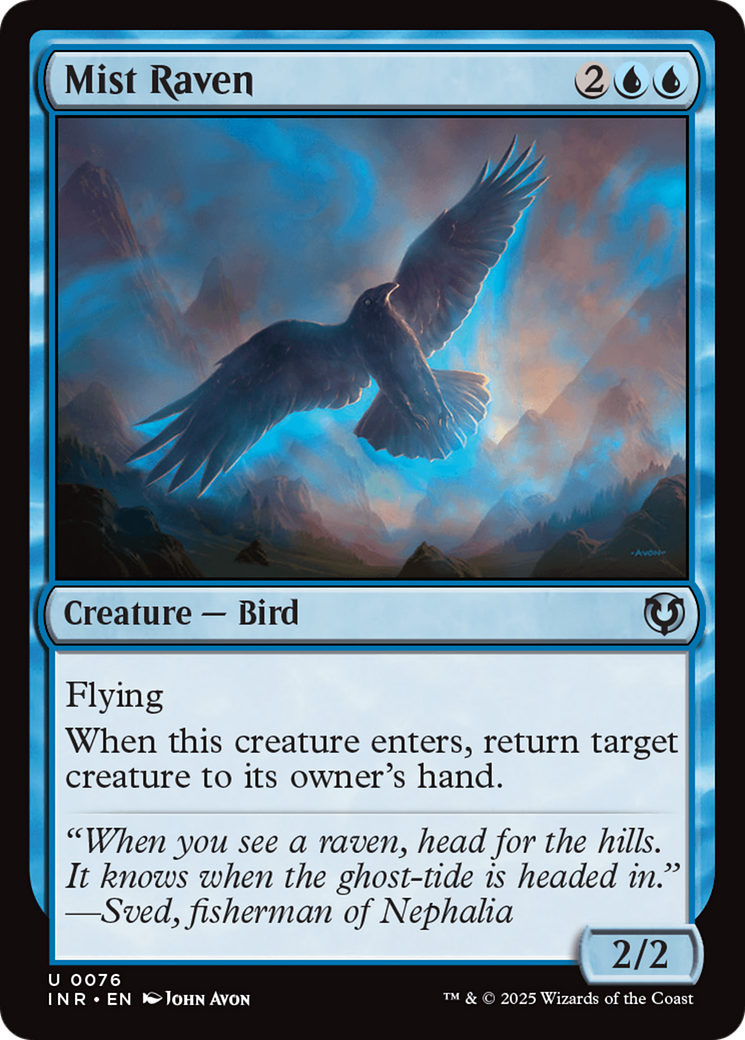 Mist Raven [Innistrad Remastered] | Webway Games