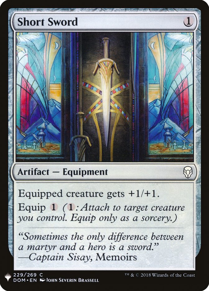 Short Sword [Mystery Booster] | Webway Games
