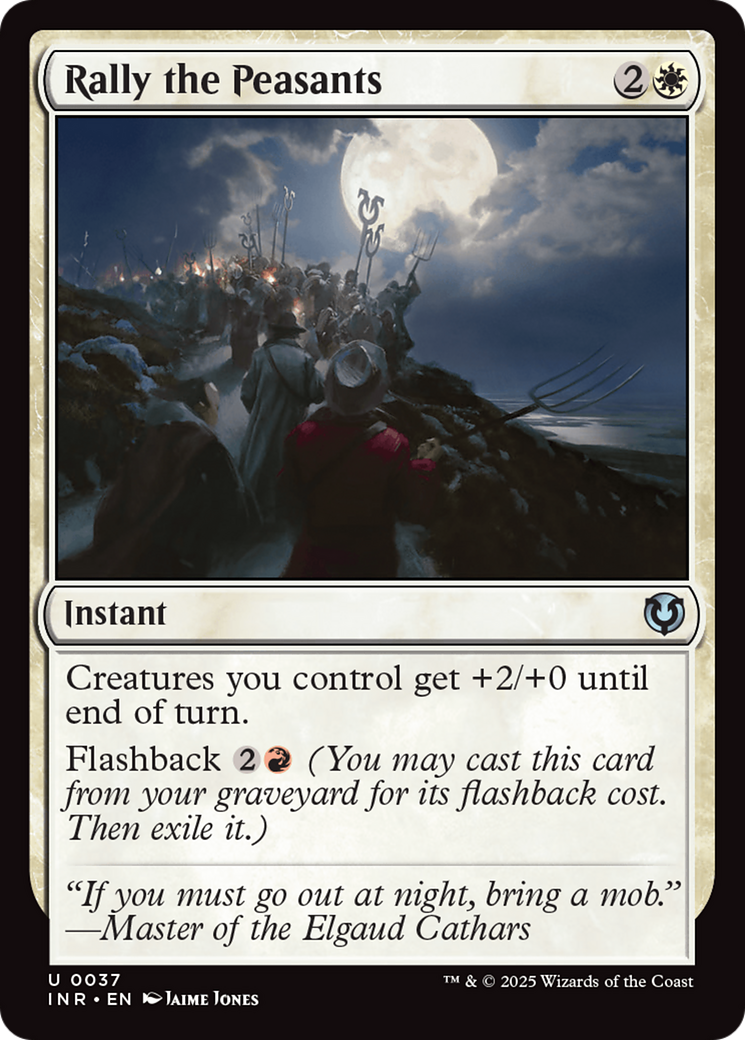 Rally the Peasants [Innistrad Remastered] | Webway Games