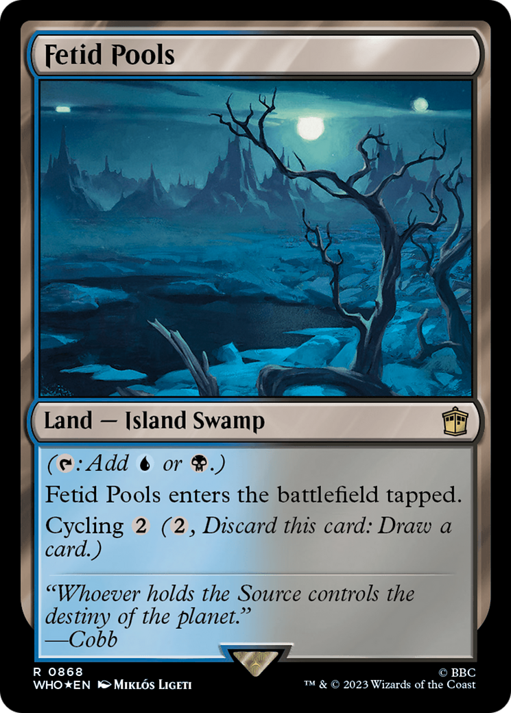 Fetid Pools (Surge Foil) [Doctor Who] | Webway Games