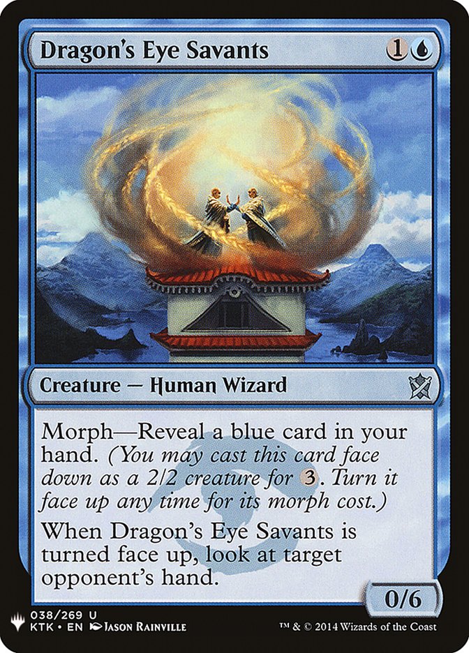 Dragon's Eye Savants [Mystery Booster] | Webway Games