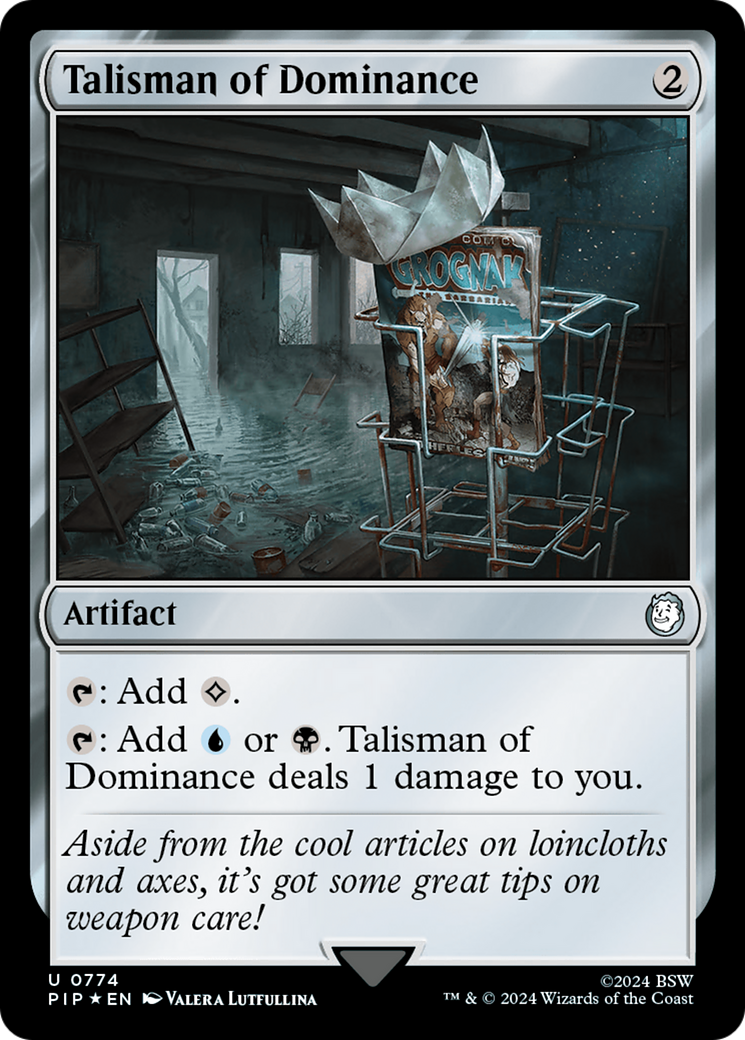 Talisman of Dominance (Surge Foil) [Fallout] | Webway Games