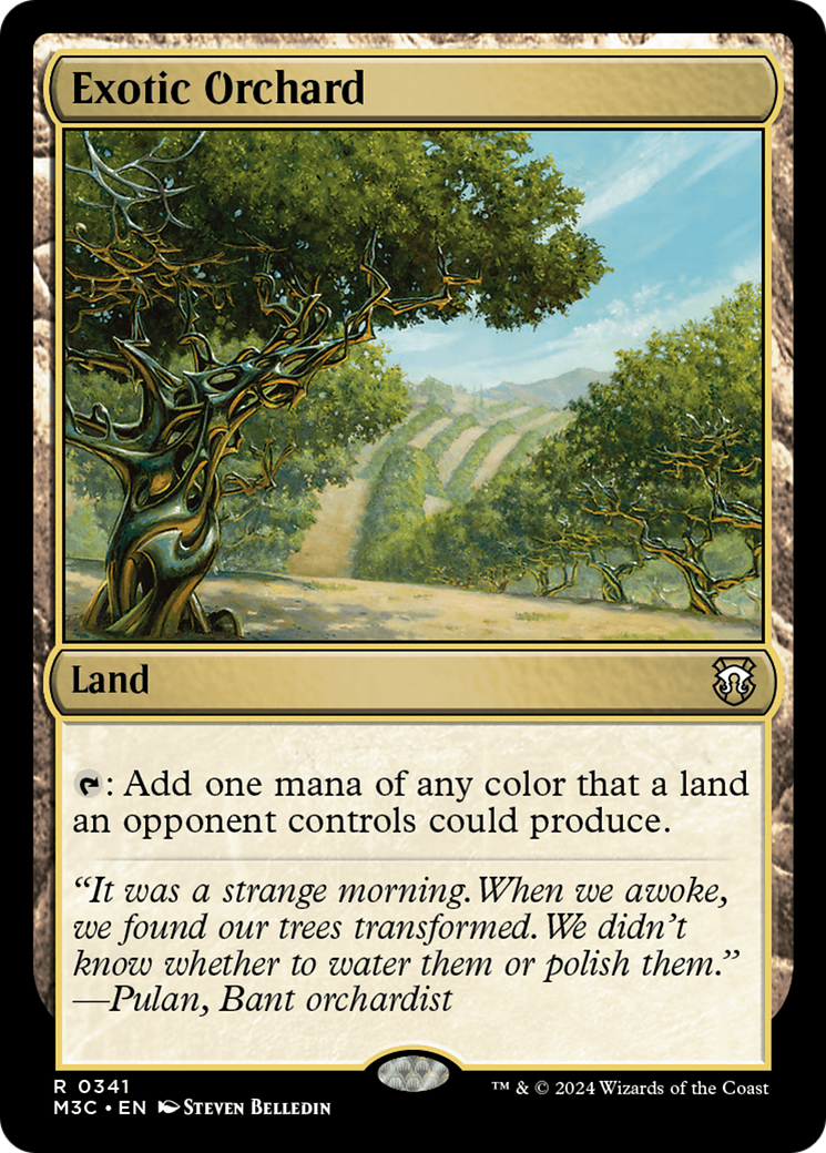 Exotic Orchard (Ripple Foil) [Modern Horizons 3 Commander] | Webway Games