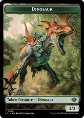 Map // Dinosaur (0010) Double-Sided Token [The Lost Caverns of Ixalan Tokens] | Webway Games