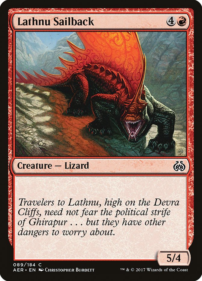 Lathnu Sailback [Aether Revolt] | Webway Games