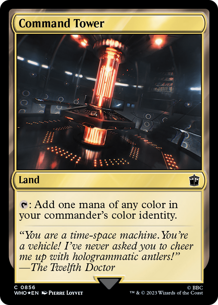 Command Tower (0856) (Surge Foil) [Doctor Who] | Webway Games