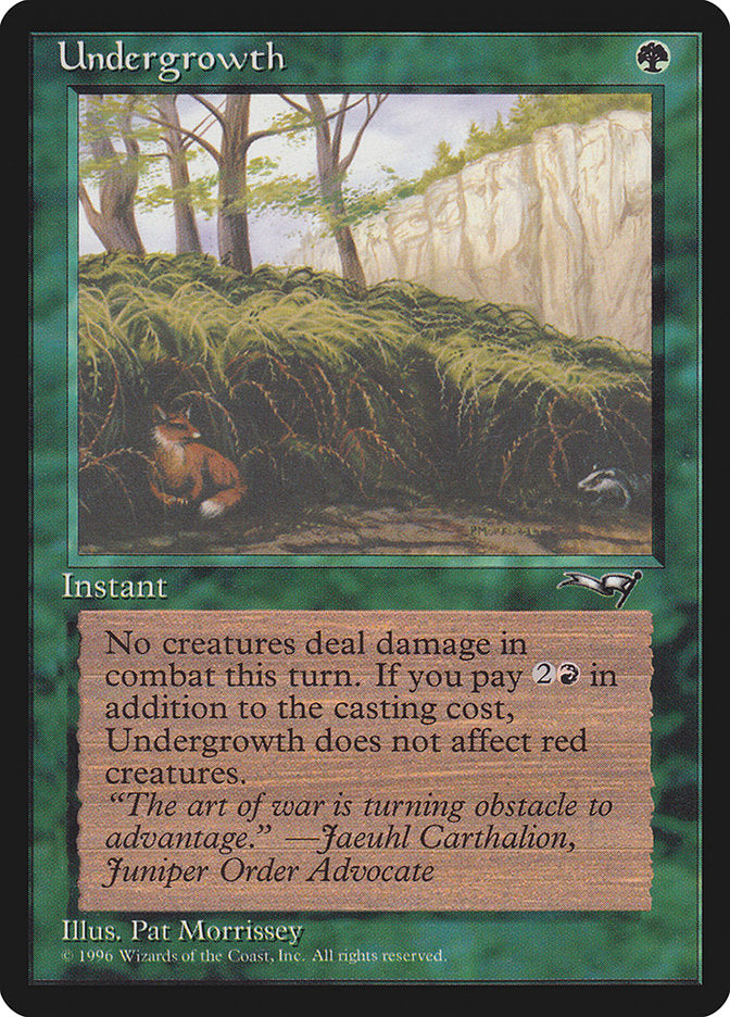 Undergrowth (Fox Art) [Alliances] | Webway Games