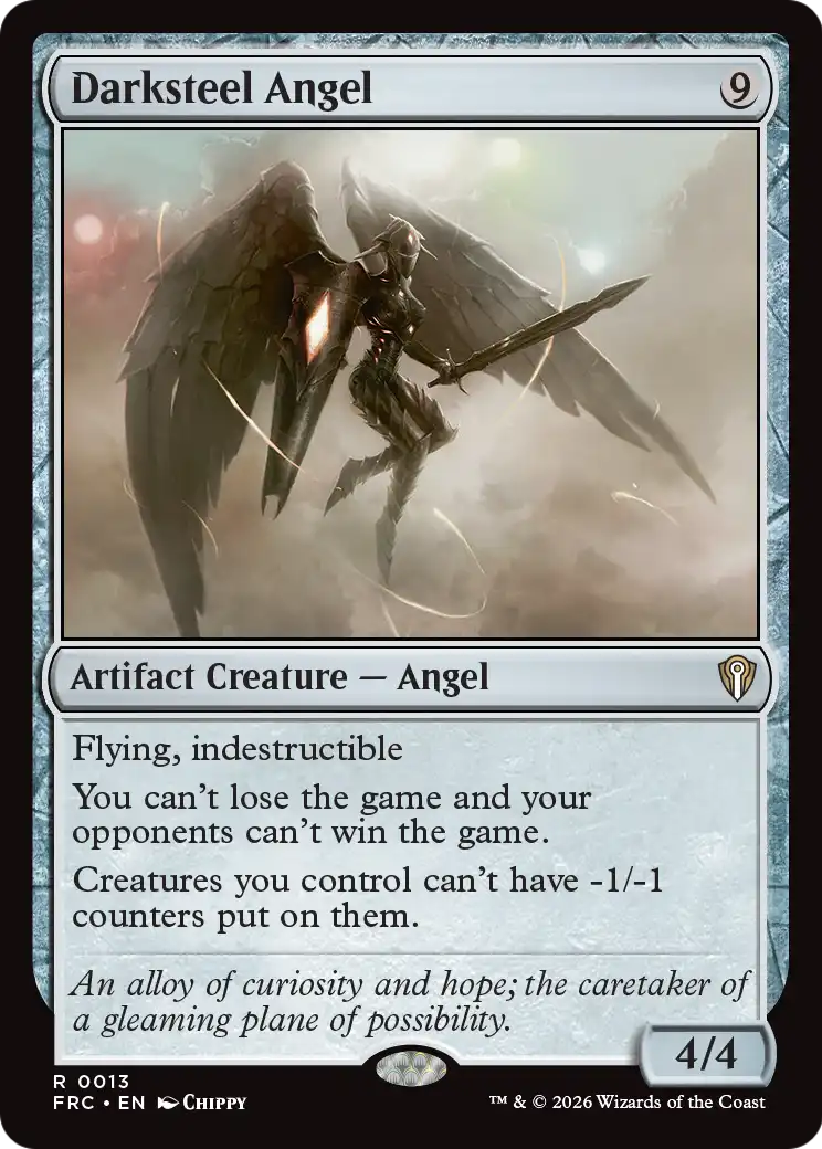Darksteel Angel [Reality Fracture Commander] | Webway Games