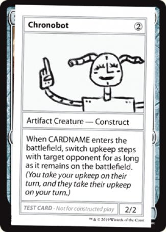 Chronobot (2021 Edition) [Mystery Booster Playtest Cards] | Webway Games