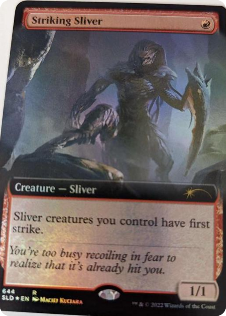 Striking Sliver (Extended Art) [Secret Lair Drop Series] | Webway Games