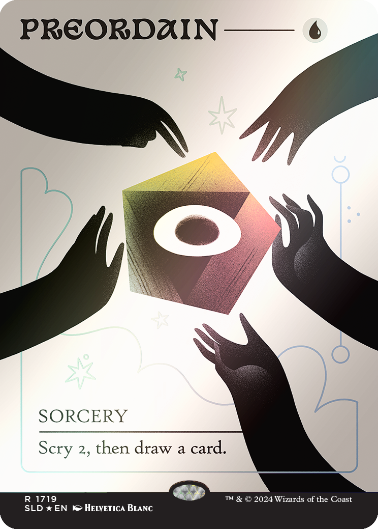 Preordain (1719) (Rainbow Foil) [Secret Lair Drop Series] | Webway Games
