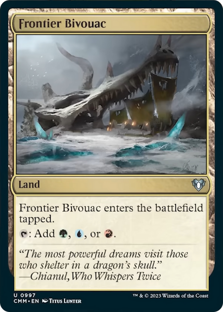 Frontier Bivouac [Commander Masters] | Webway Games
