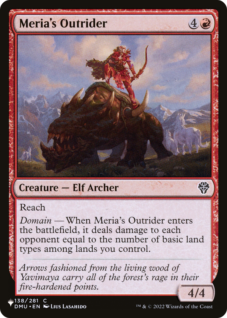 Meria's Outrider [The List] | Webway Games