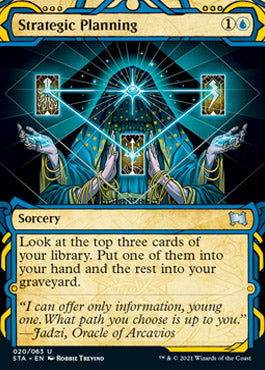 Strategic Planning (Foil Etched) [Strixhaven: Mystical Archive] | Webway Games