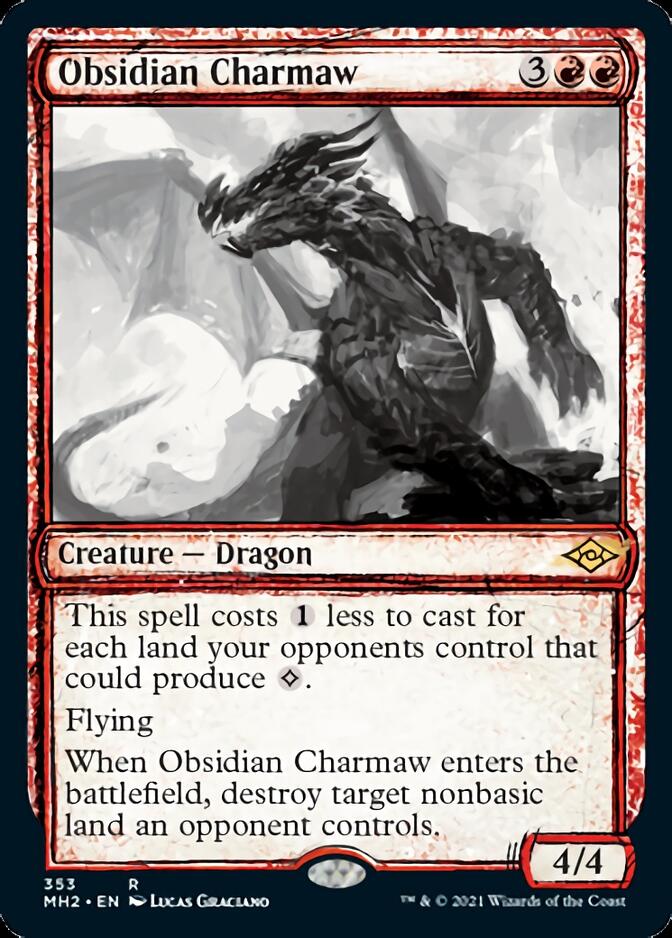 Obsidian Charmaw (Sketch) [Modern Horizons 2] | Webway Games