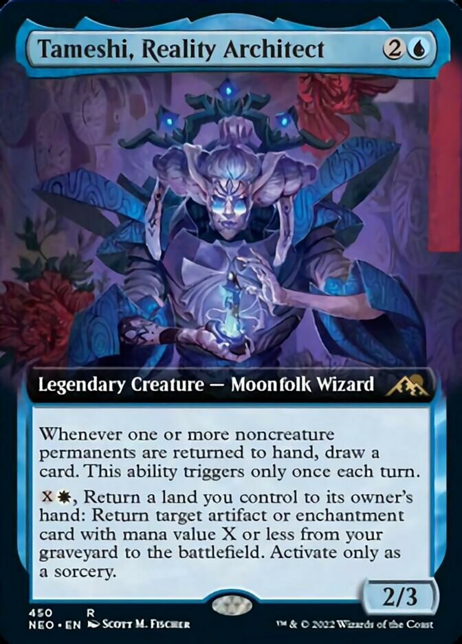 Tameshi, Reality Architect (Extended Art) [Kamigawa: Neon Dynasty] | Webway Games
