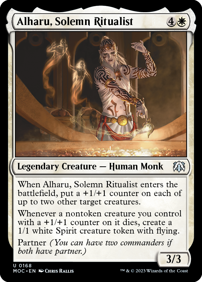 Alharu, Solemn Ritualist [March of the Machine Commander] | Webway Games
