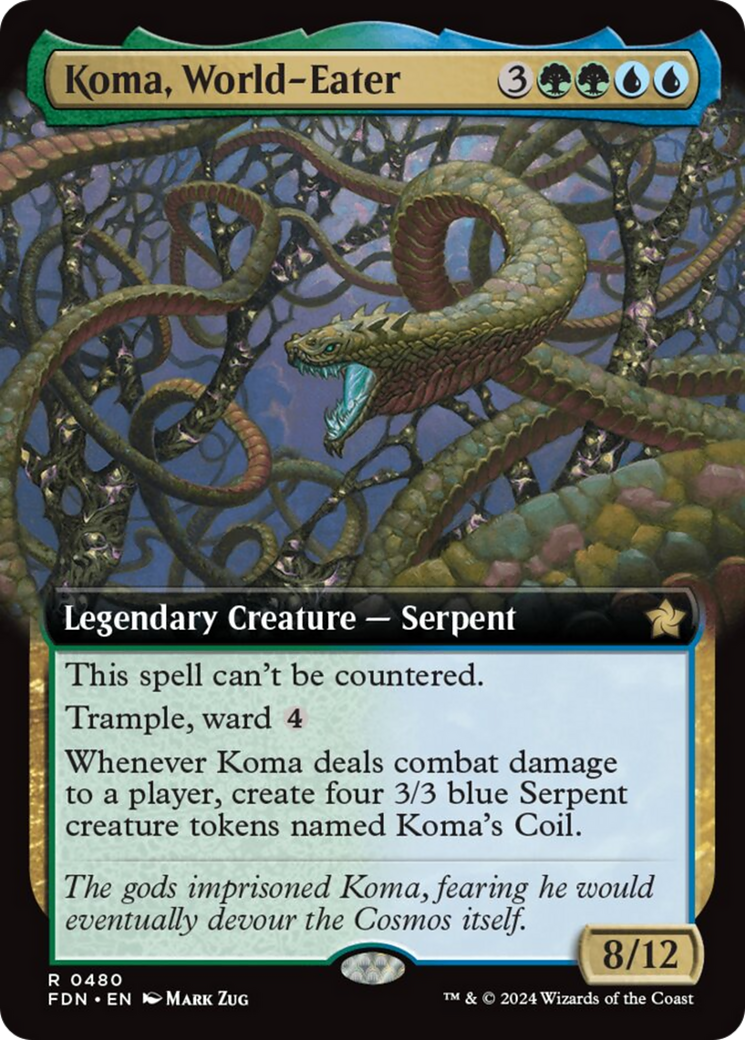 Koma, World-Eater (Extended Art) [Foundations] | Webway Games