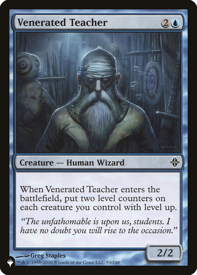 Venerated Teacher [The List] | Webway Games