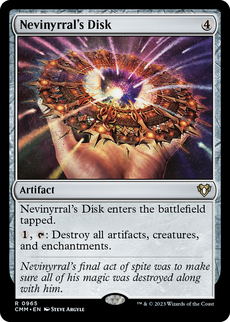 Nevinyrral's Disk [Commander Masters] | Webway Games