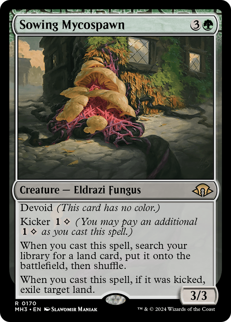 Sowing Mycospawn [Modern Horizons 3] | Webway Games