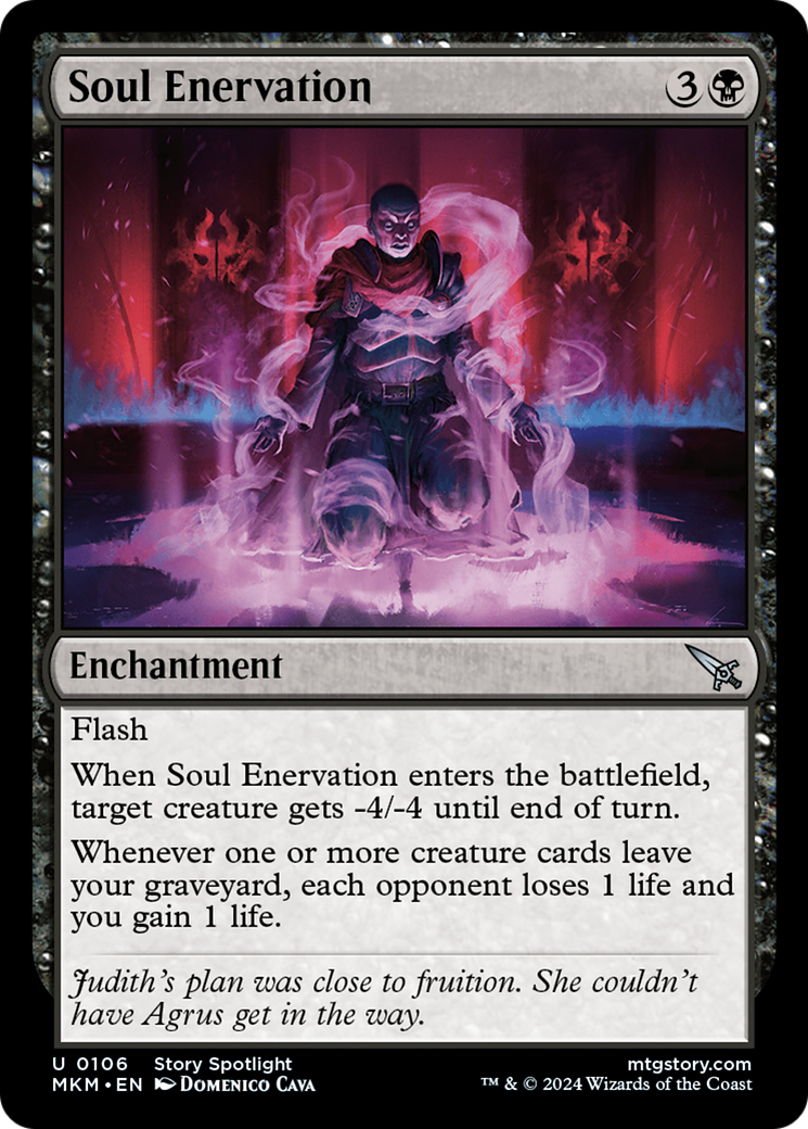 Soul Enervation [Murders at Karlov Manor] | Webway Games
