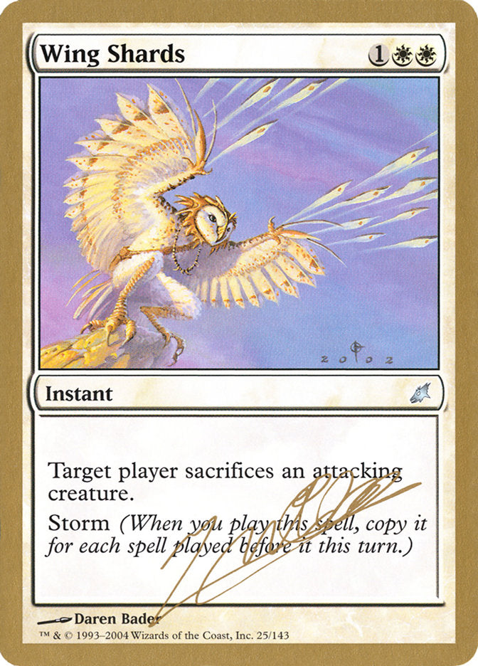 Wing Shards (Julien Nuijten) [World Championship Decks 2004] | Webway Games