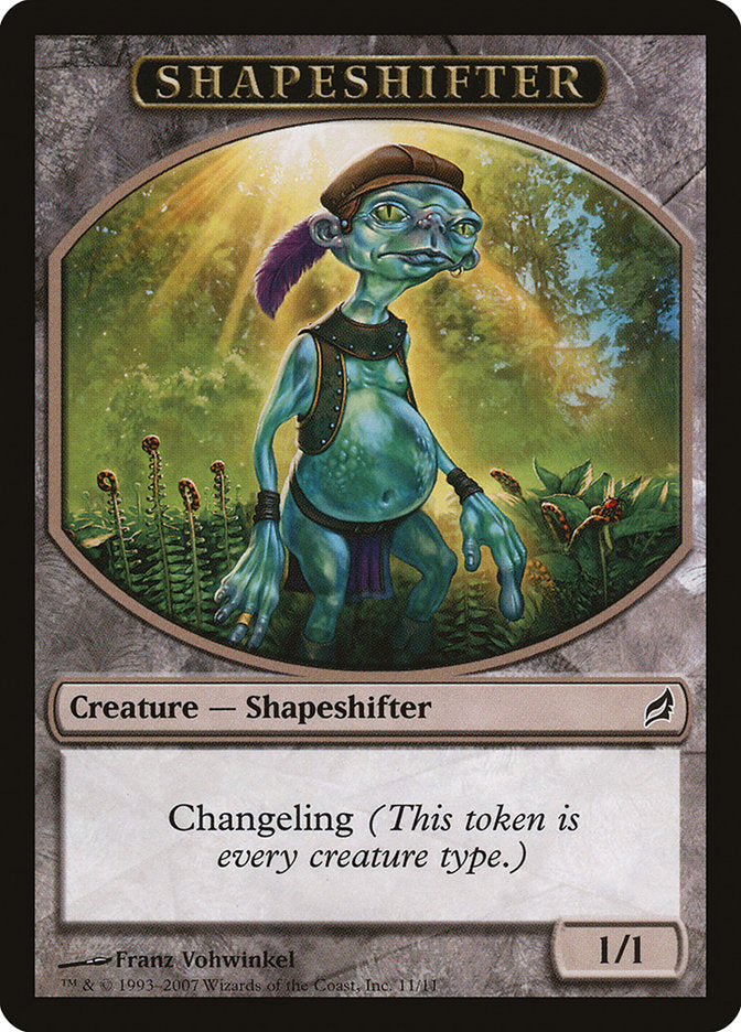 Shapeshifter Token [Lorwyn Tokens] | Webway Games