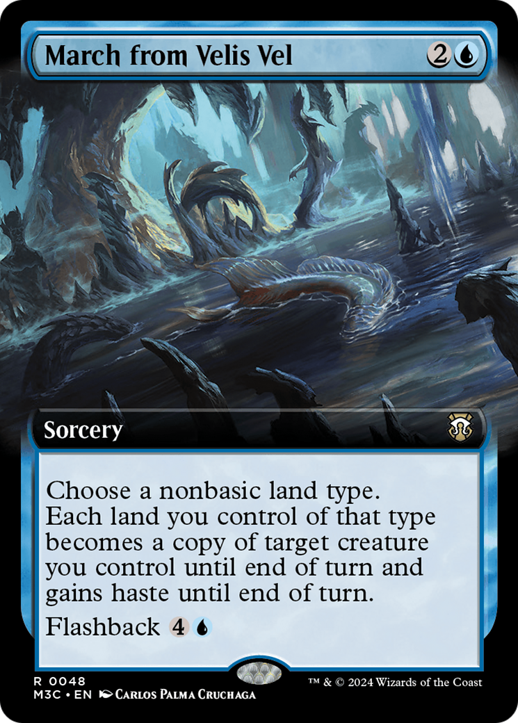 March from Velis Vel (Extended Art) [Modern Horizons 3 Commander] | Webway Games