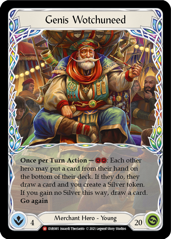 Genis Wotchuneed [EVR085] (Everfest)  1st Edition Rainbow Foil | Webway Games
