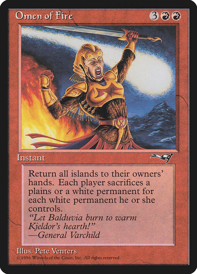 Omen of Fire [Alliances] | Webway Games