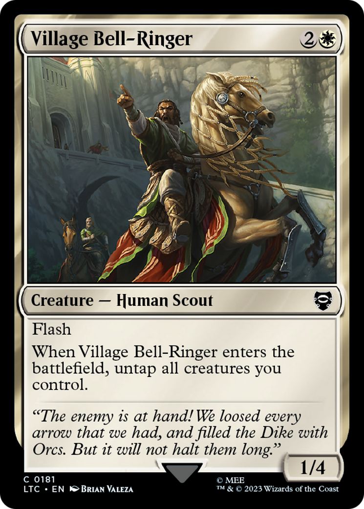 Village Bell-Ringer [The Lord of the Rings: Tales of Middle-Earth Commander] | Webway Games
