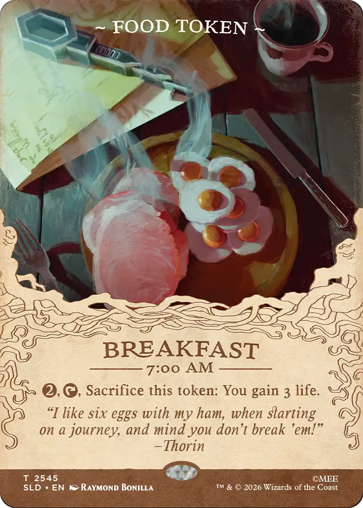 Food Token (2545) [Secret Lair Drop Series] | Webway Games