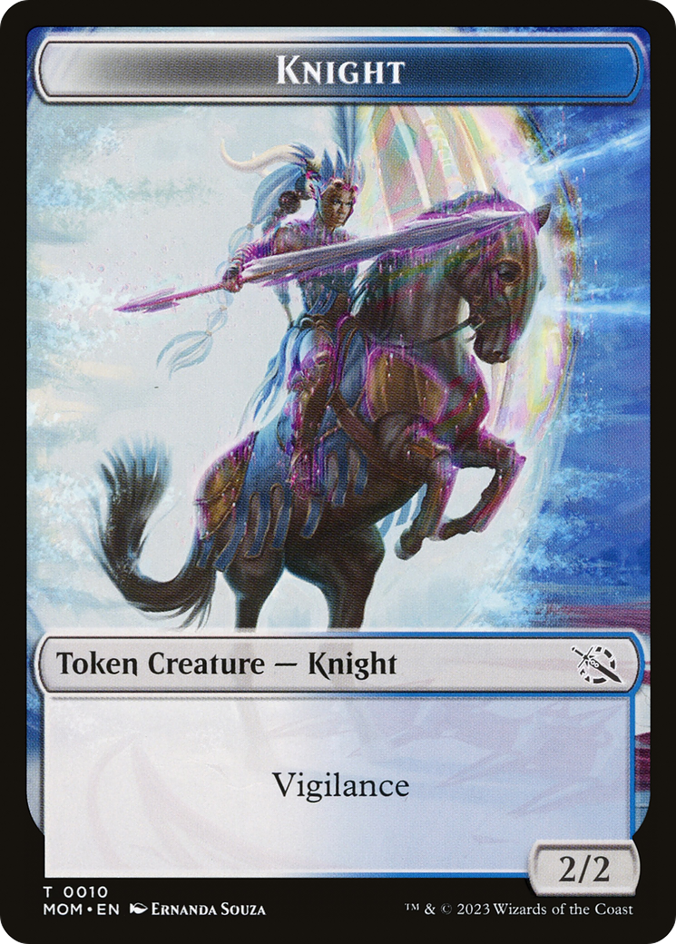 Thopter // Knight (10) Double-Sided Token [March of the Machine Tokens] | Webway Games