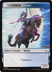 Thopter // Knight (10) Double-Sided Token [March of the Machine Tokens] | Webway Games